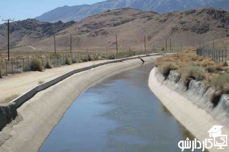 پرورش قزل آلا در کانال انتقال آب کشاورزی