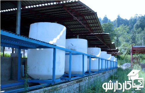 پرورش قزل آلا در مخازن پلاستیکی