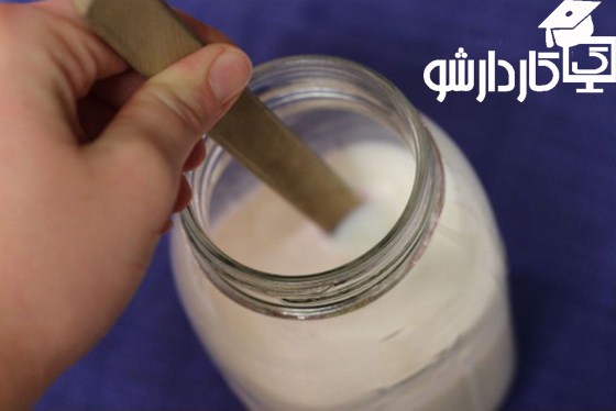 قارچ کفیر در تنگ شیشه ای